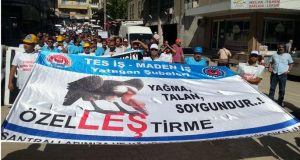 Özelleştirmeciler işyerine giremeyecek