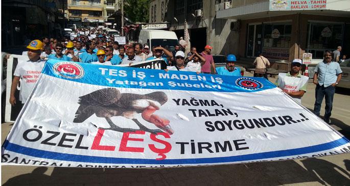 Özelleştirmeciler işyerine giremeyecek