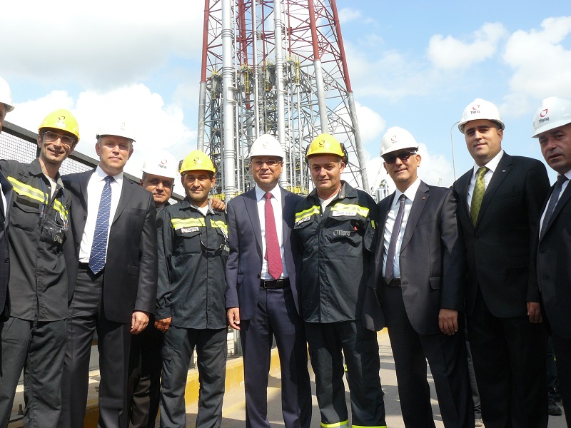 Tüpraş Fuel Oil Dönüşüm Ünitesi Flare’i Ateşlendi