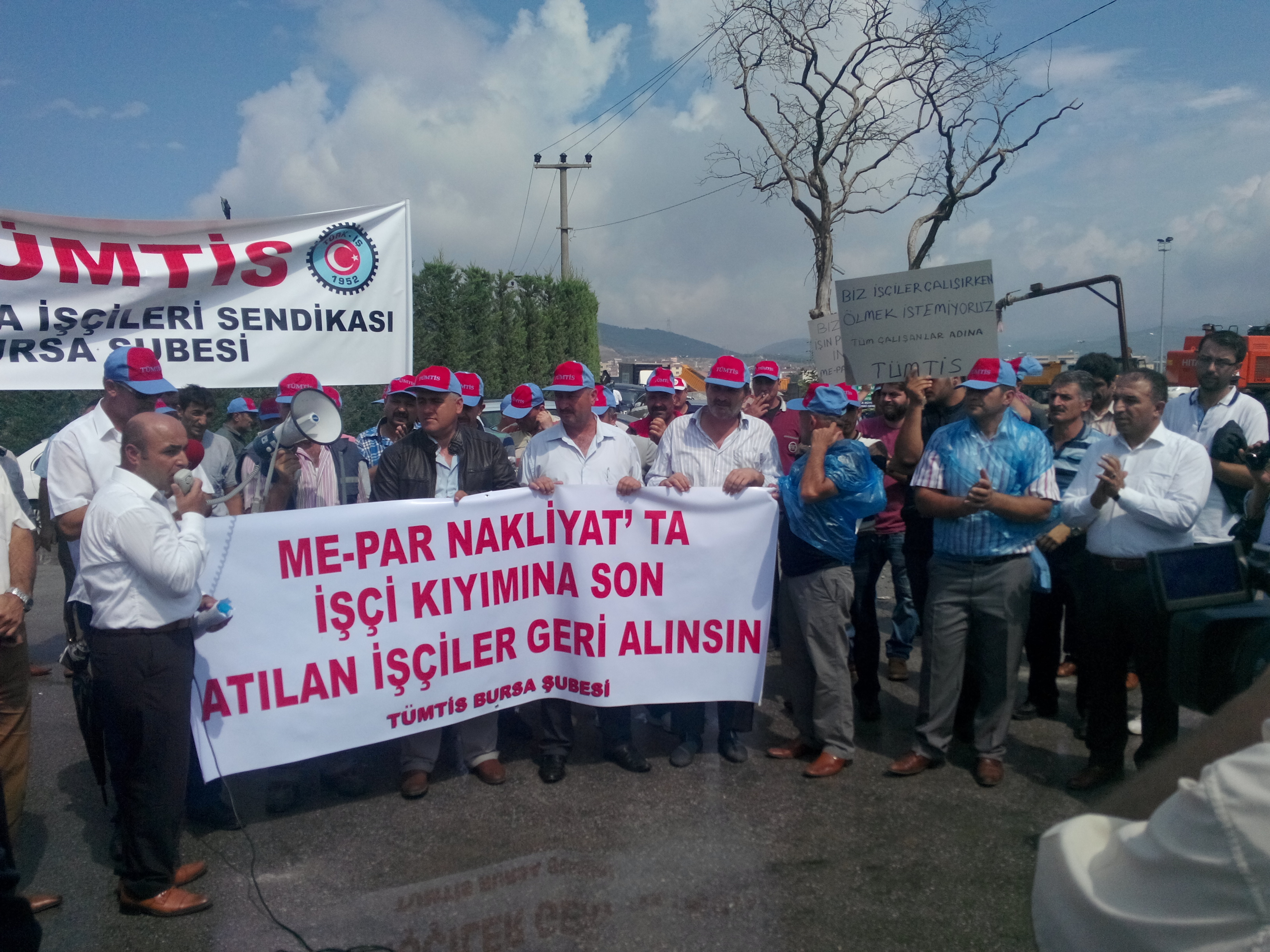 Bursa Şube’den Tümtis’e Destek