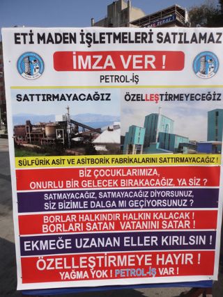 Özelleştirmeye Karşı 3 Günde 5 Bin İmza Toplandı