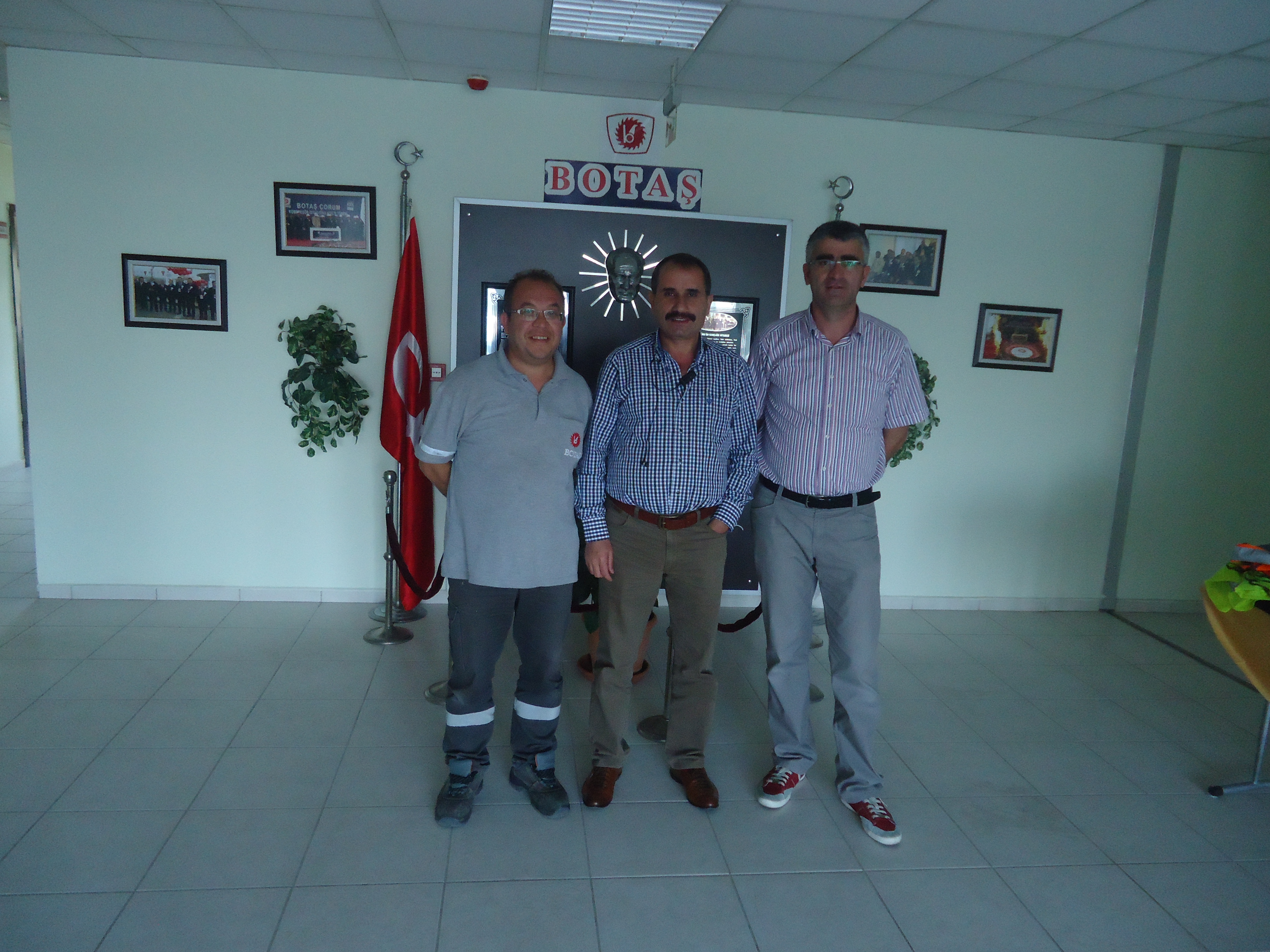 Ankara Şube’den BOTAŞ Çalışanlarına Bayram Ziyareti