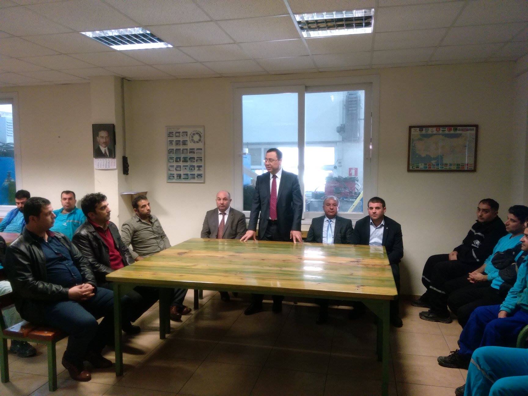 Öztaşkın ve Kabaca Mersin Şube'ye Bağlı İşyerlerini Ziyaret Etti