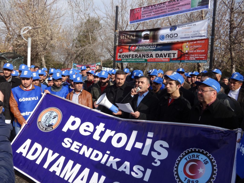 Adıyaman Şubemizden Eylem ' TPIC İşçisi Yalnız Değildir'