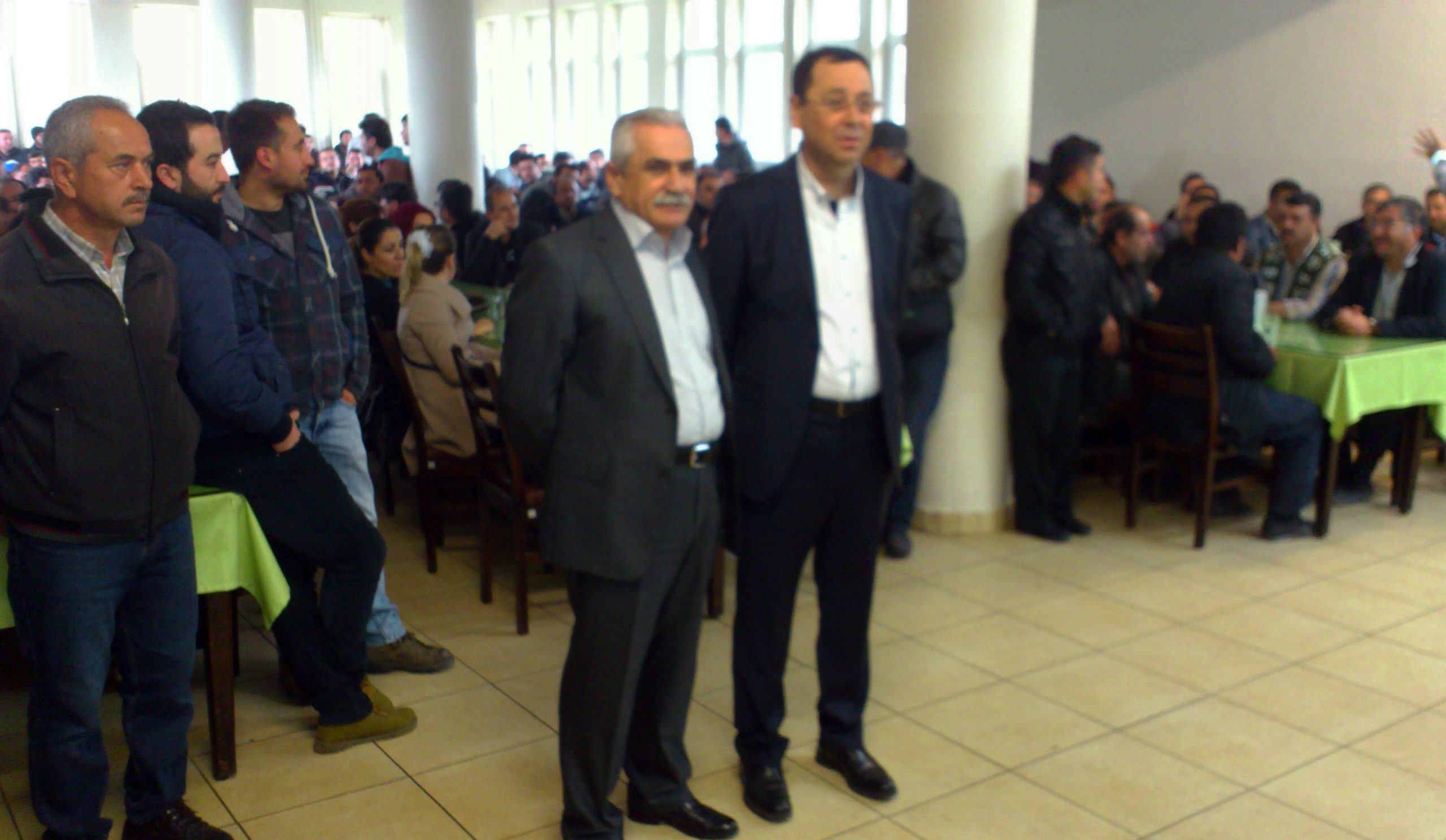 ONURLU DİRENİŞİNİZİN YANINDAYIZ