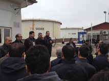 TÜPRAŞ Batman Rafinerisinde Eylem