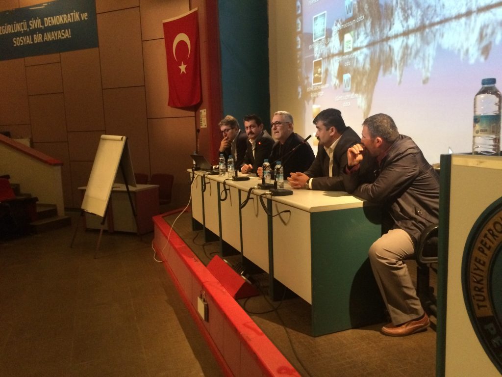 İstanbul 2 No'lu Şubesine bağlı Mutlu Akü İşyeri'nde Sendikal Eğitim