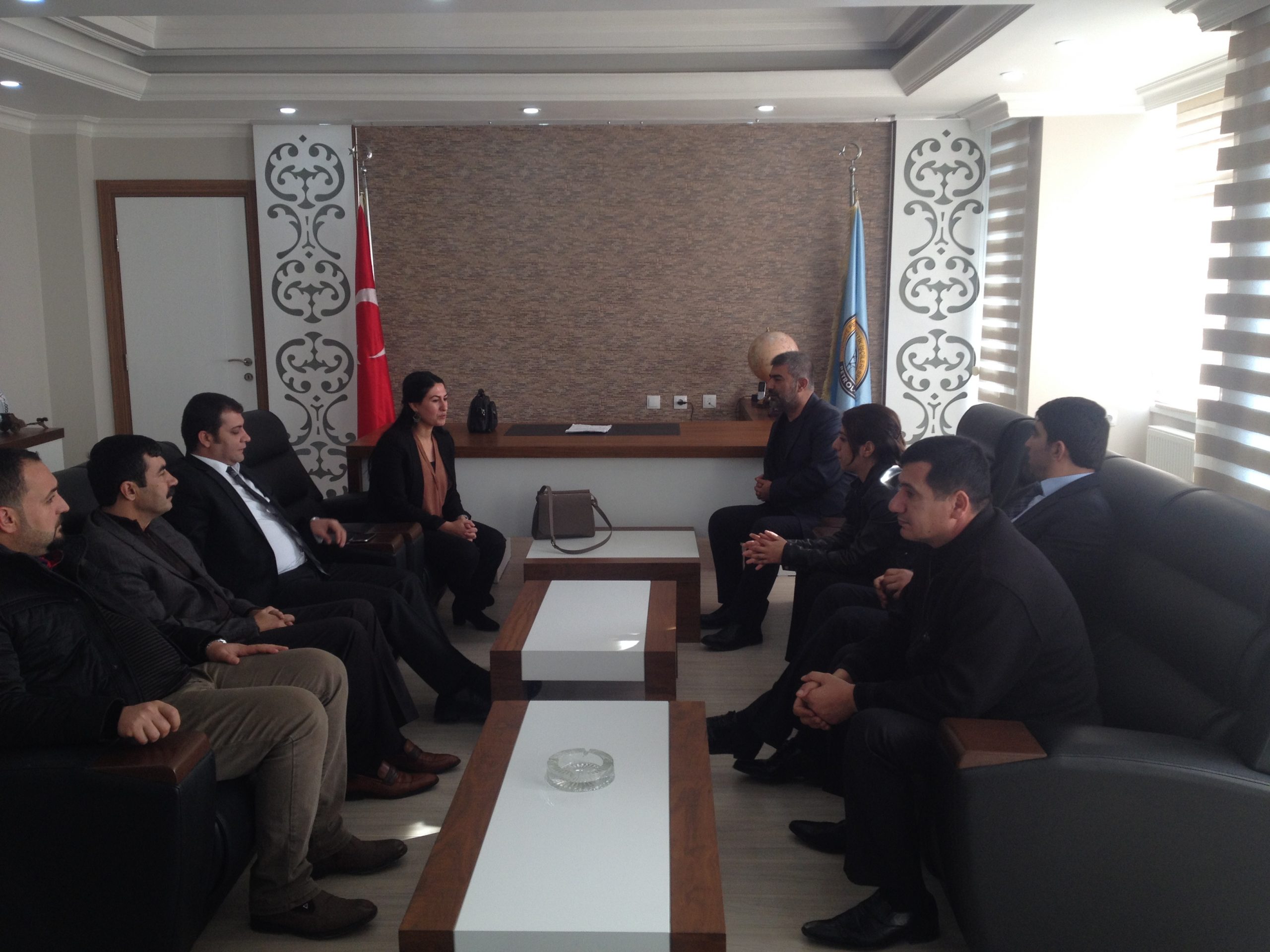 Batman Şube'ye Belediye Ziyareti