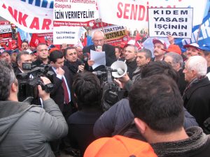 Ankara Şubemiz Kıdem Tazminatı Eylemindeydi