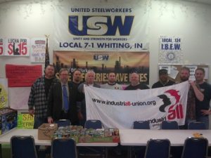 IndustriALL grevci USW işçileriyle dayanışma içinde