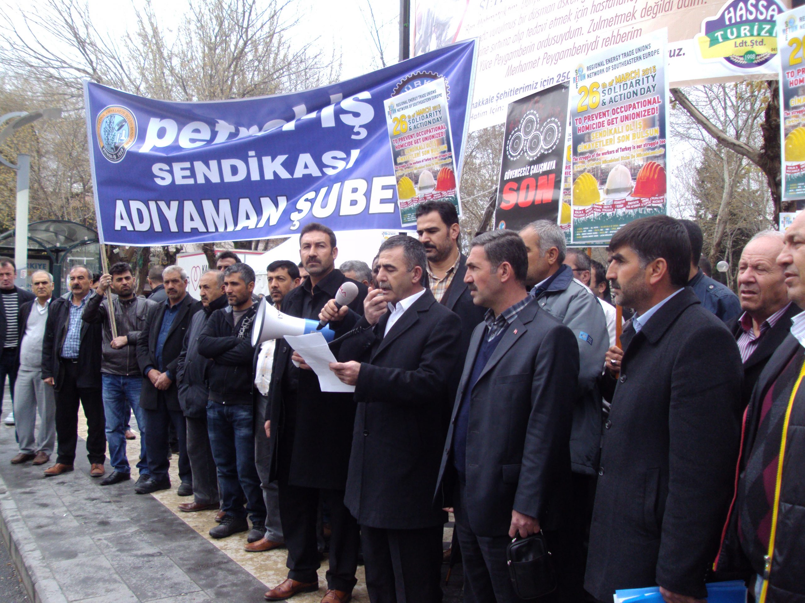 Retunsee'nin Çağrısı Üzerine Adıyaman Şubemiz'den Eylem