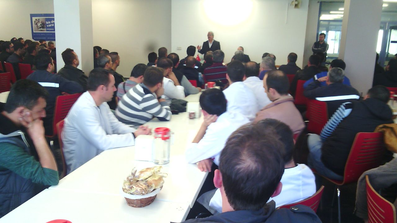 Sa-Ba  ENDÜSTRİYEL ÜRÜNLER  İMALAT VE  TİCARET A.Ş’de  TOPLU İŞ SÖZLEŞMESİ İMZALANDI