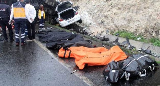 İş cinayetinde hayatını yitiren işçiler Suriyeli
