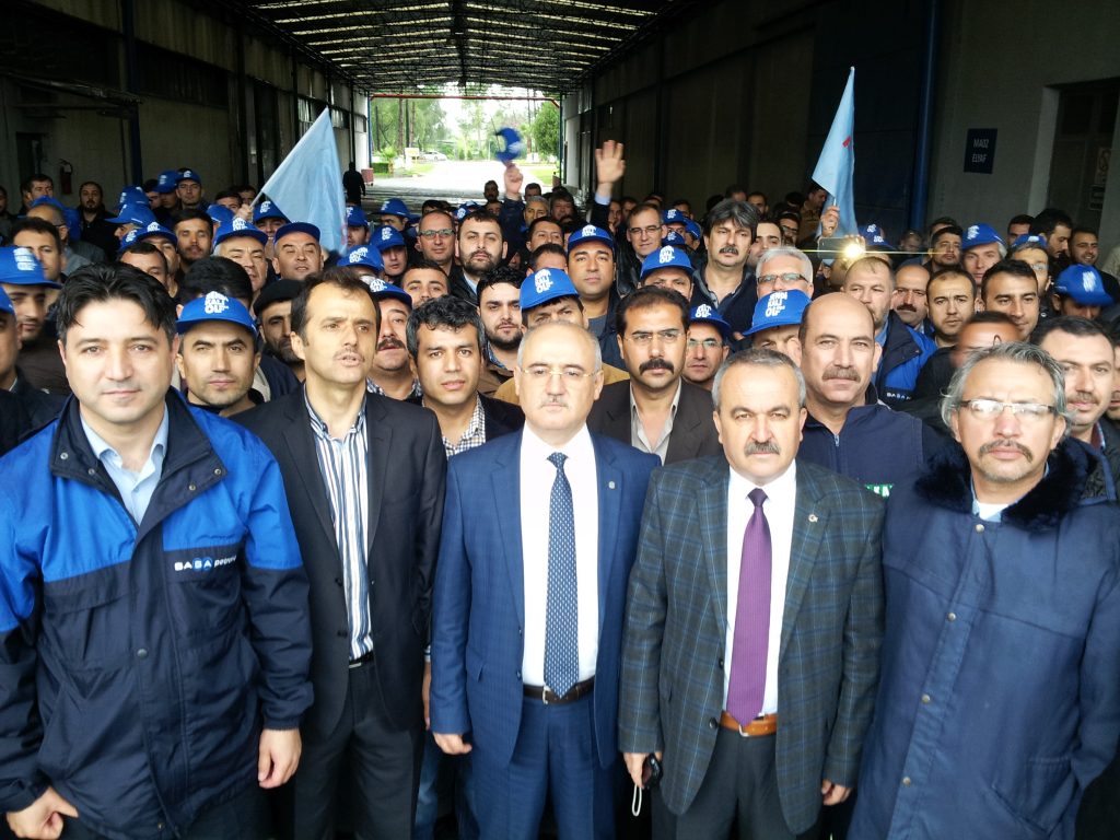 Adana Şubemize Bağlı SASA'da Grev İlanı Asıldı