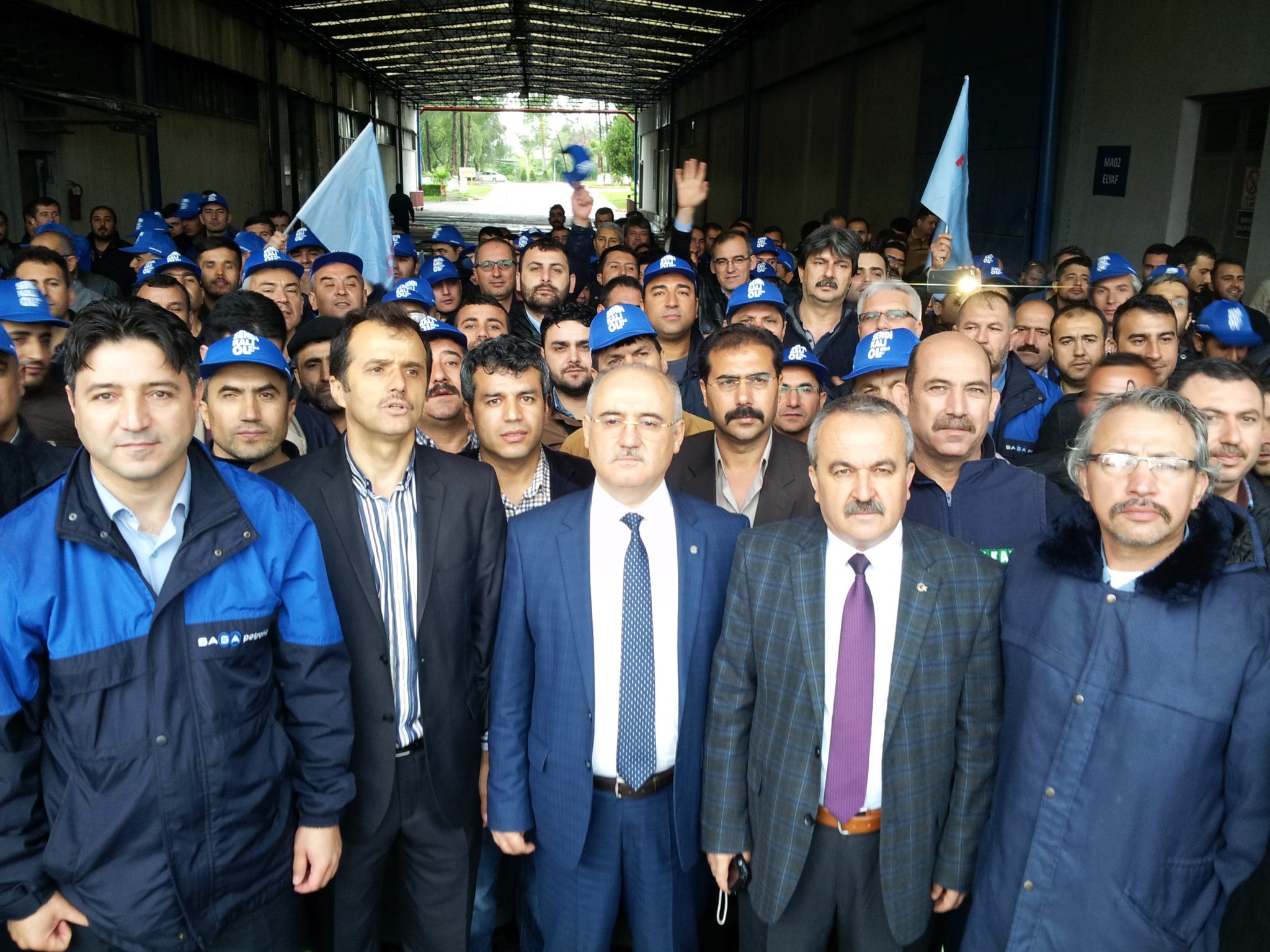 Adana Şubemize Bağlı SASA'da Grev İlanı Asıldı