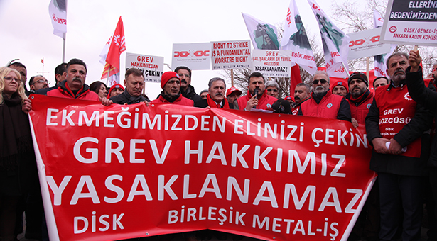 Tuz da koktu: Grev yasaklamaya Danıştay desteği