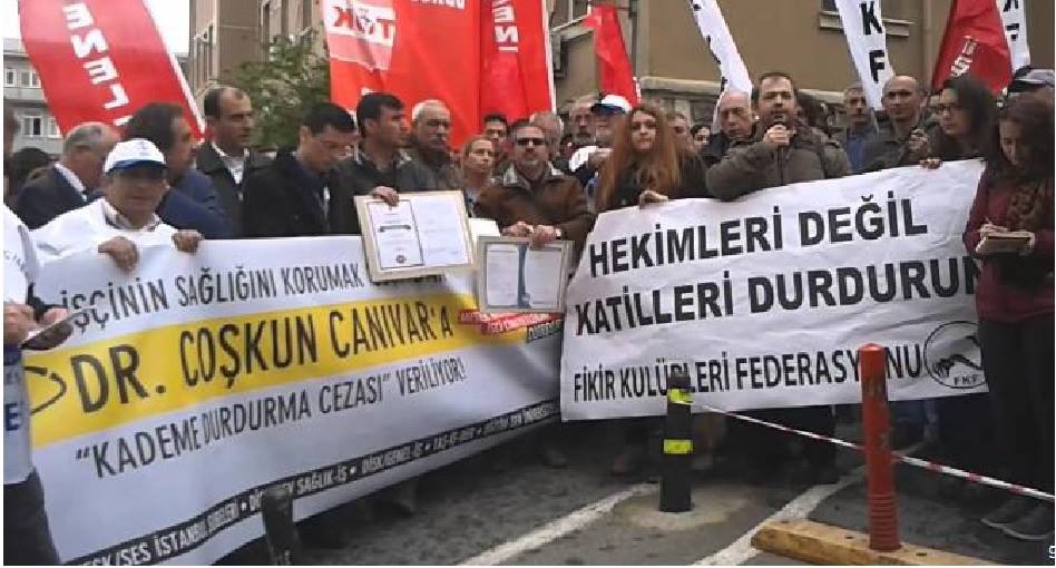 Sağlık emekçileri, çalışırken hastalanıyor, çalışırken ölüyor – Çapa İşçi Sağlığı Meclisi Raporu