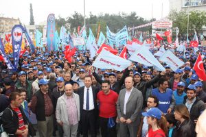 Geleceğimize sahip çıkmak için alanlardayız