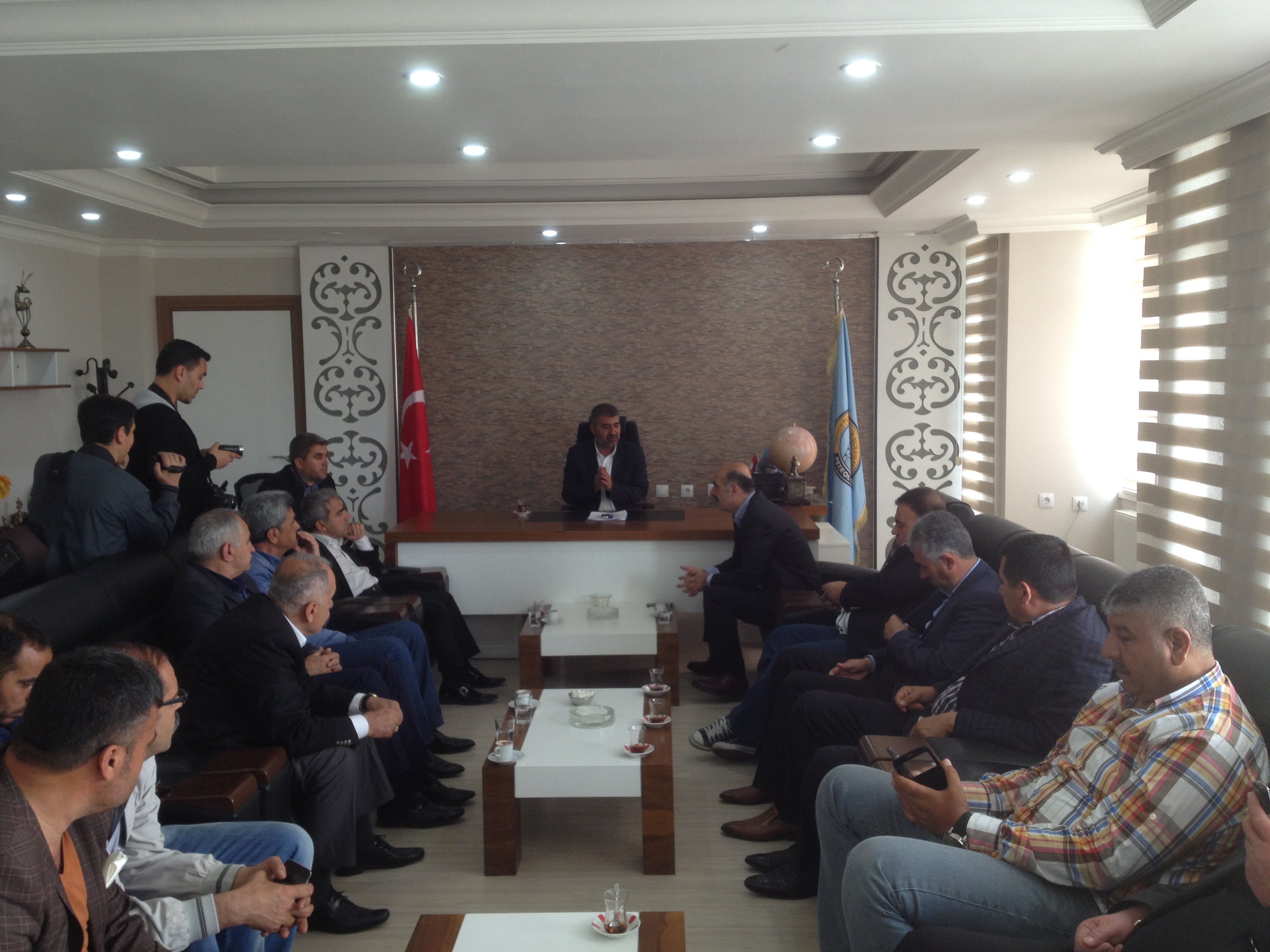 AKP Batman Milletvekili Ziver Özdemir'den Batman Şubemize Ziyaret