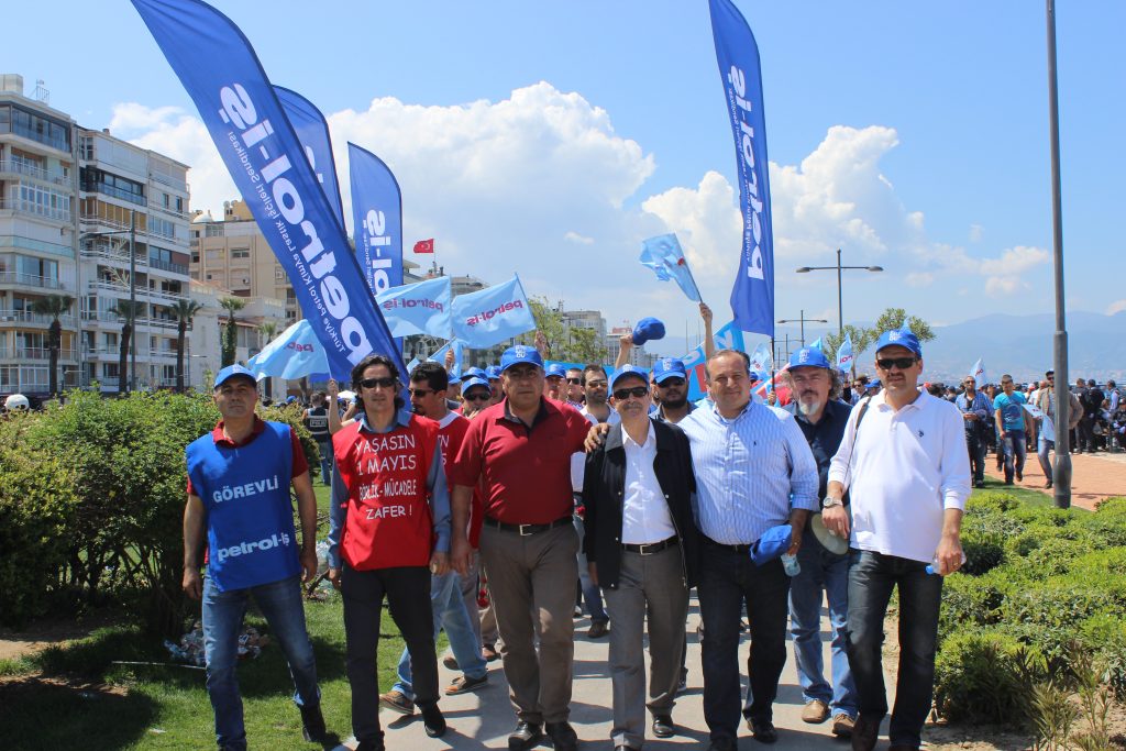 Aliağa 1 Mayıs'ta Alanlardaydı