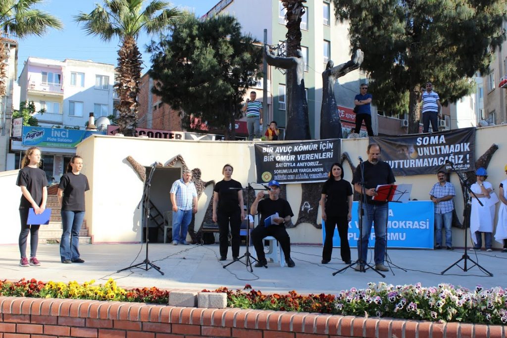 Aliağa'da Soma'yı Andık