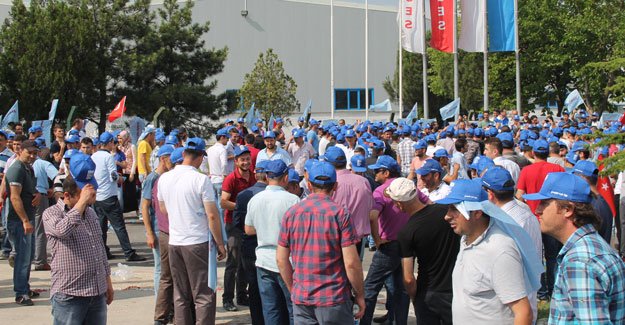 Tekirdağ’da 2 bin işçi grevde