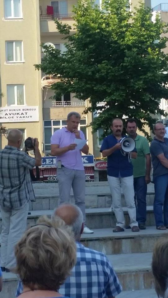 Trakya Şubemiz Suruç Saldırısını Protesto etti