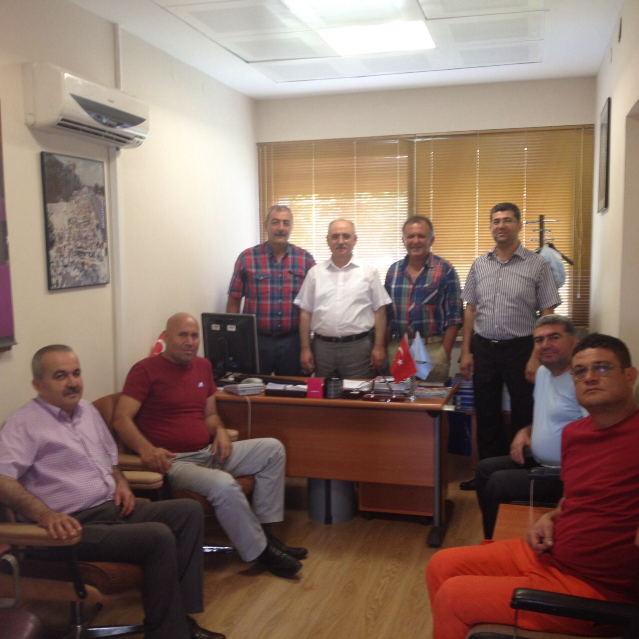 Ceyhan Botaş’ta Üyelerimizle Bayramlaşma