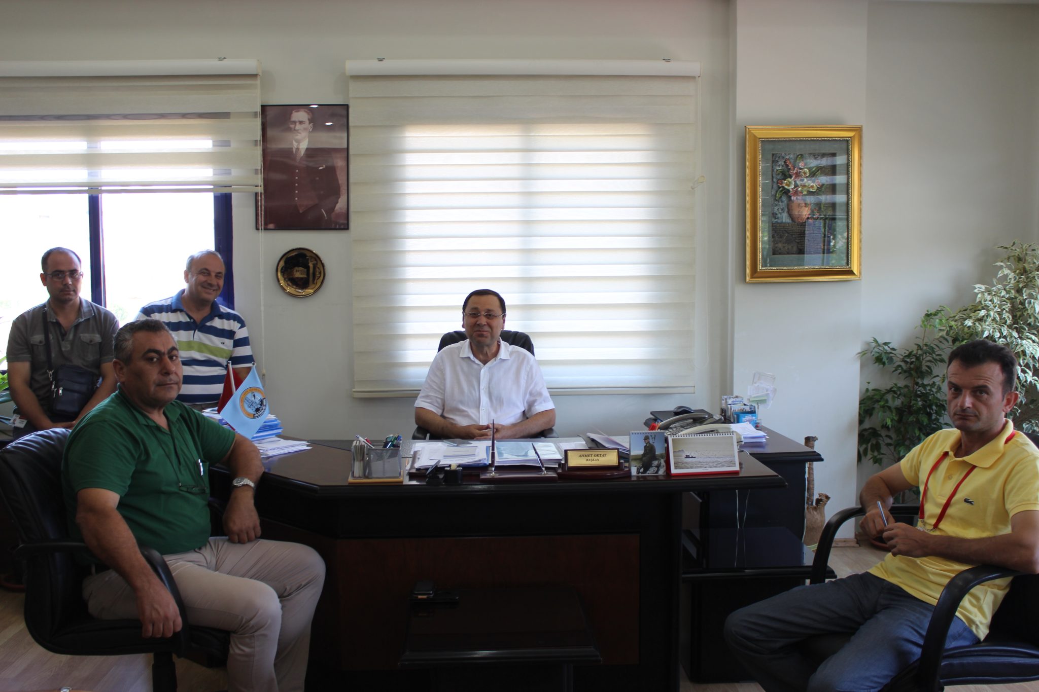 Genel Başkanımız Mustafa Öztaşkın Aliağa Şubemizi Ziyaret Etti