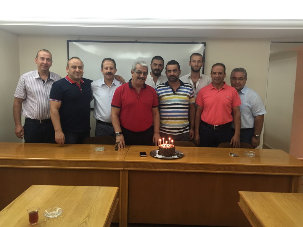İzmir Şube Yönetim Kurulu Üyemiz Türker Gündoğdu'nun Mutlu Günü