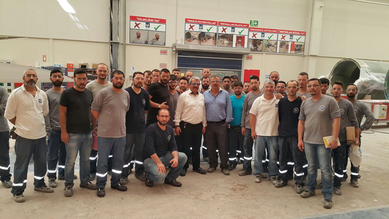 İzmir Şubemize Bağlı TPI'de Bayramlaşma