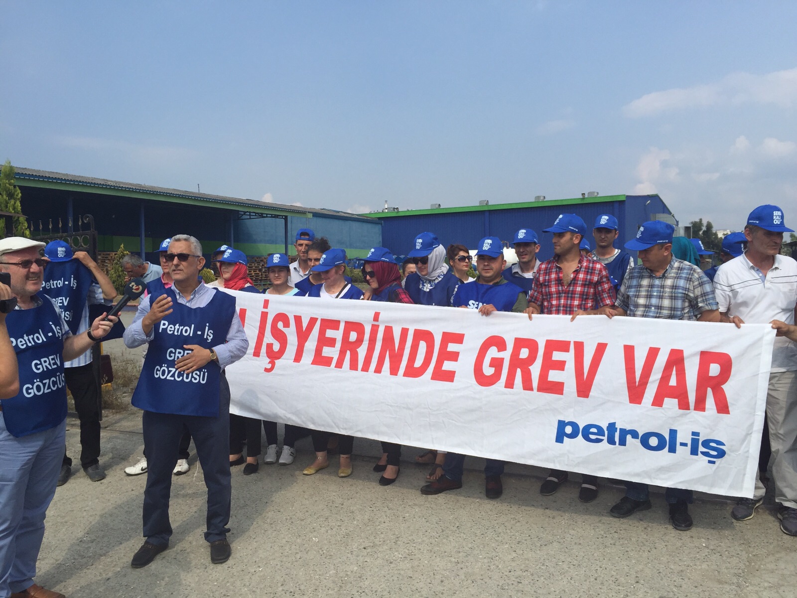 Düzce Şubemize Bağlı Nero Plastik'te Greve Çıktık