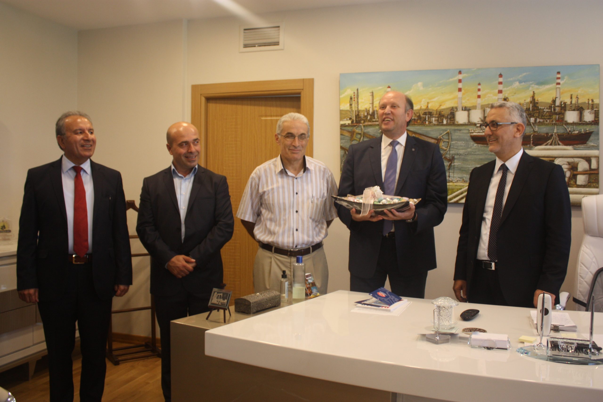 Kocaeli Şube Yönetici ve Temsilcilerimizden Tebrik Ziyareti