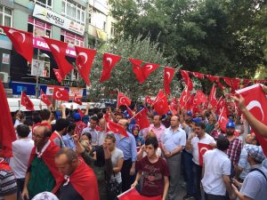 Kocaeli şehitleri için yürüdü