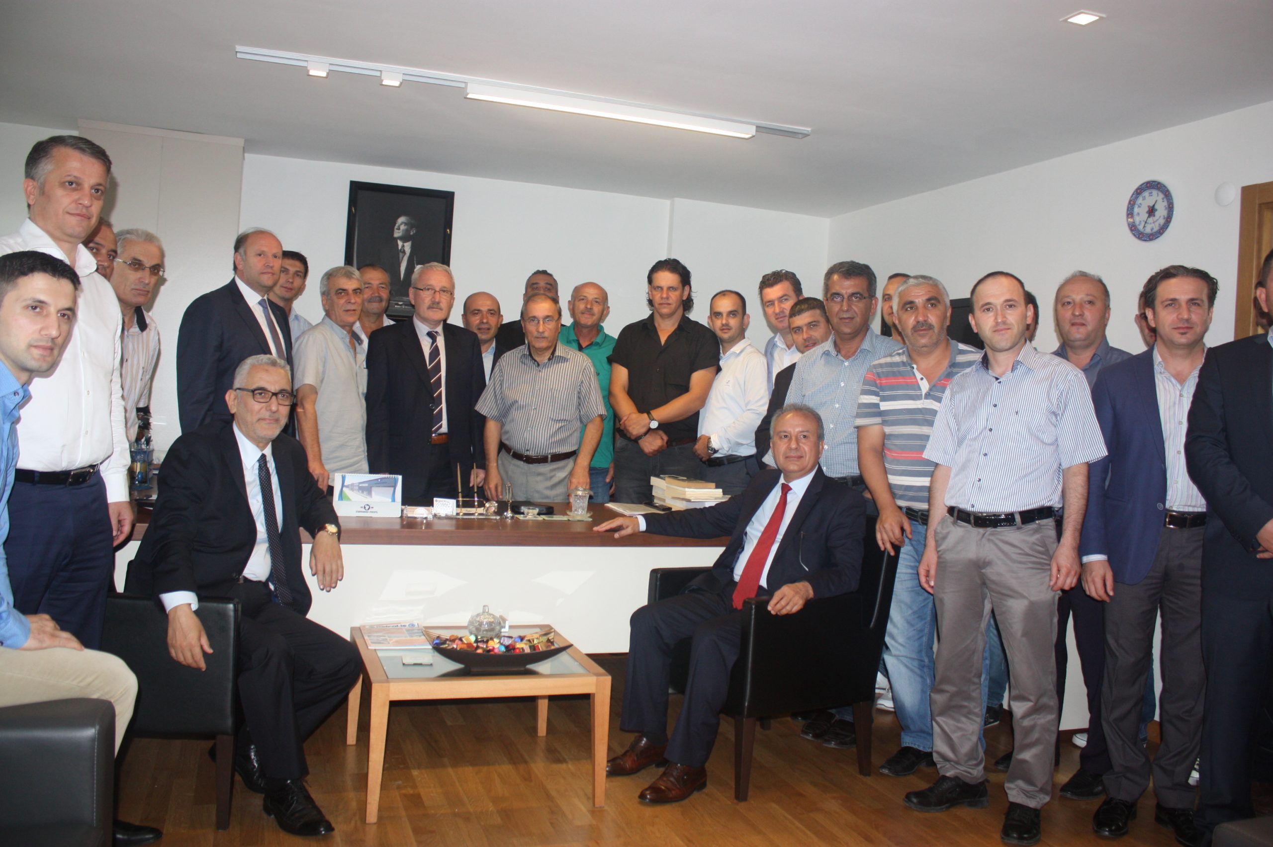 Kocaeli Şube Yönetici ve Temsilcilerimizden Tebrik Ziyareti