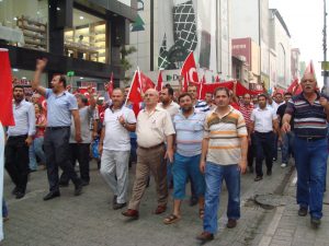 Adana Şubemiz Şehitler İçin Yapılan Yürüyüşteydi