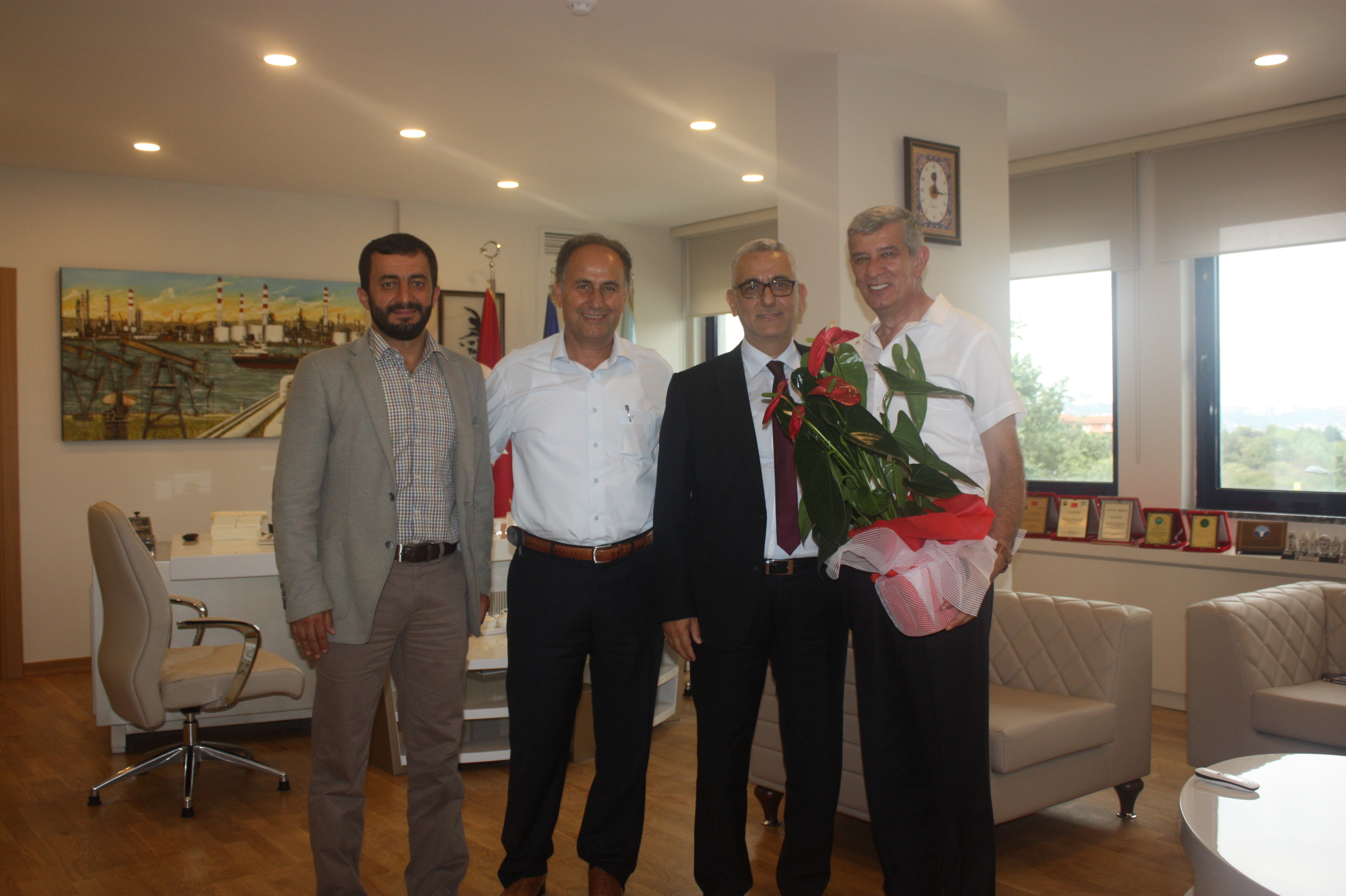 Genel Başkanımız Ali Ufuk Yaşar'a Ziyaret