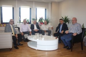 Merkez Yöneticilerimize Yeni Görevleri İçin Kutlama Ziyaretleri