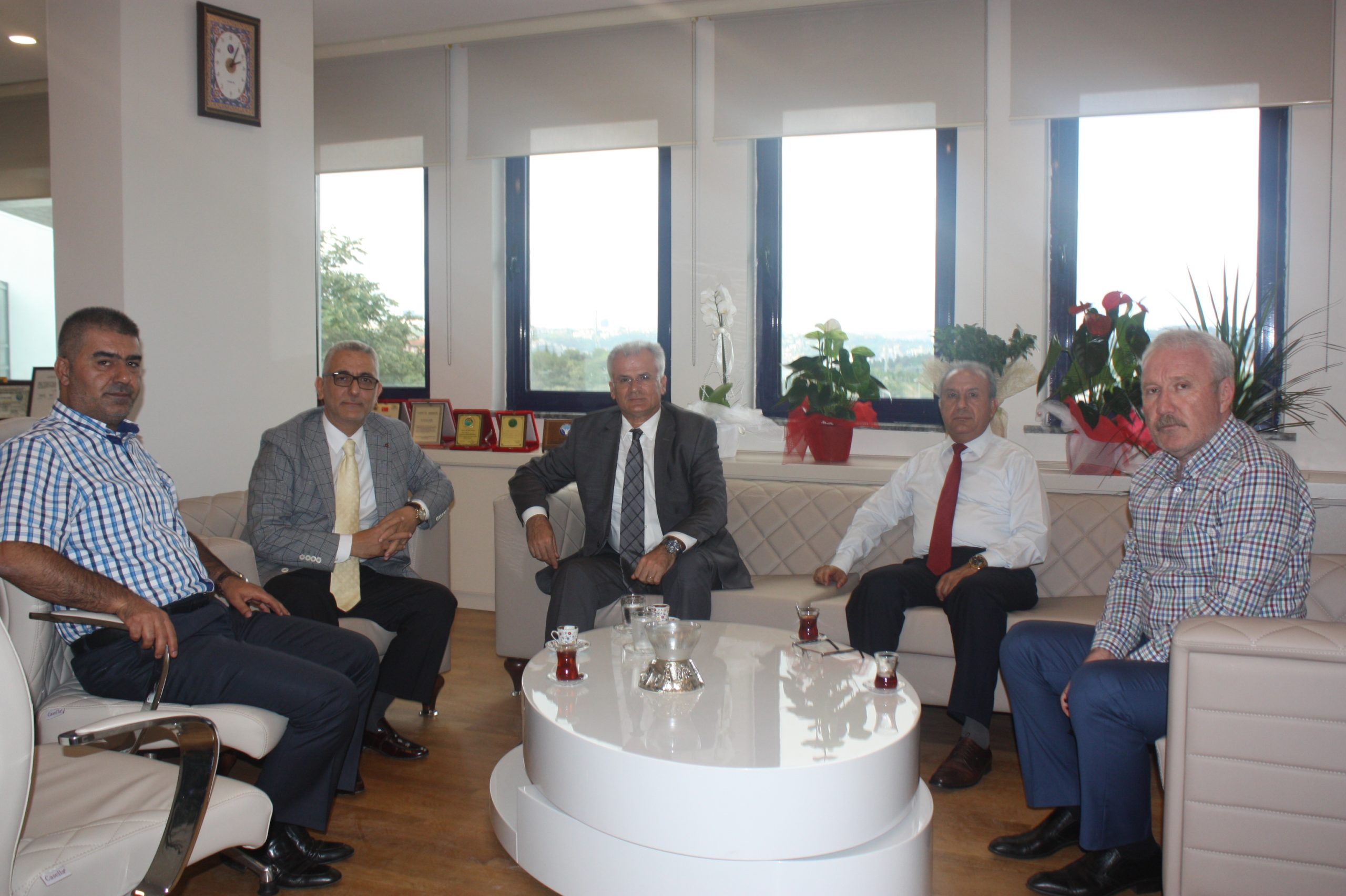 Petkim Genel Müdürü Sadettin Korkut Merkez Yöneticilerimizi Ziyaret Etti