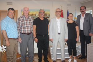 Merkez Yöneticilerimize Tebrik Ziyareti