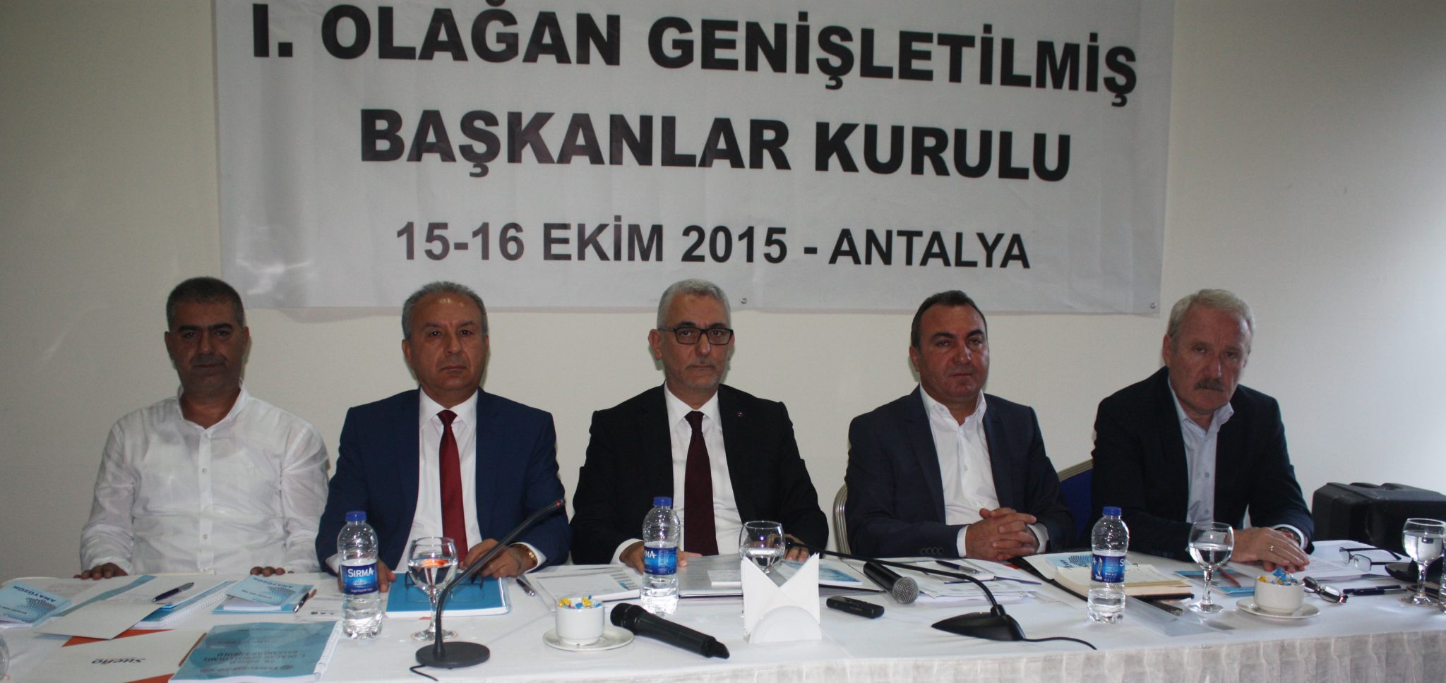 28.Dönem 1.Olağan Genişletilmiş Başkanlar Kurulu Toplandı