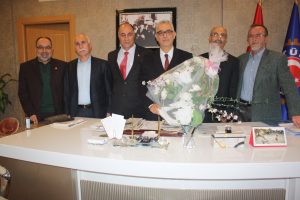 Eski Kocaeli Şube Yöneticilerinden Sendikamıza Tebrik Ziyareti