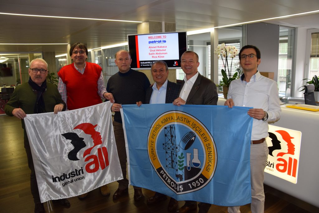 Petrol-İş'ten Üst Örgütümüz IndustriALL Küresel Sendika'ya Ziyaret