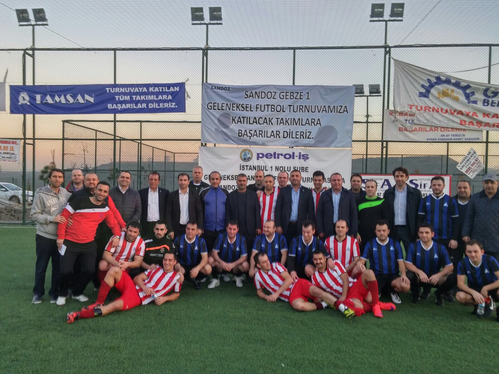 Genel Merkez Yöneticilerimiz Düşova ve Tekik Futbol Turnuvasında