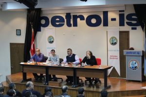 Aliağa Şubemizde Petkim’de Çalışan Üyelerimizi Bilgilendirme Toplantısı