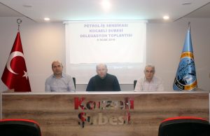 Kocaeli Şubemiz Tüpraş Delegasyonu ile buluştu