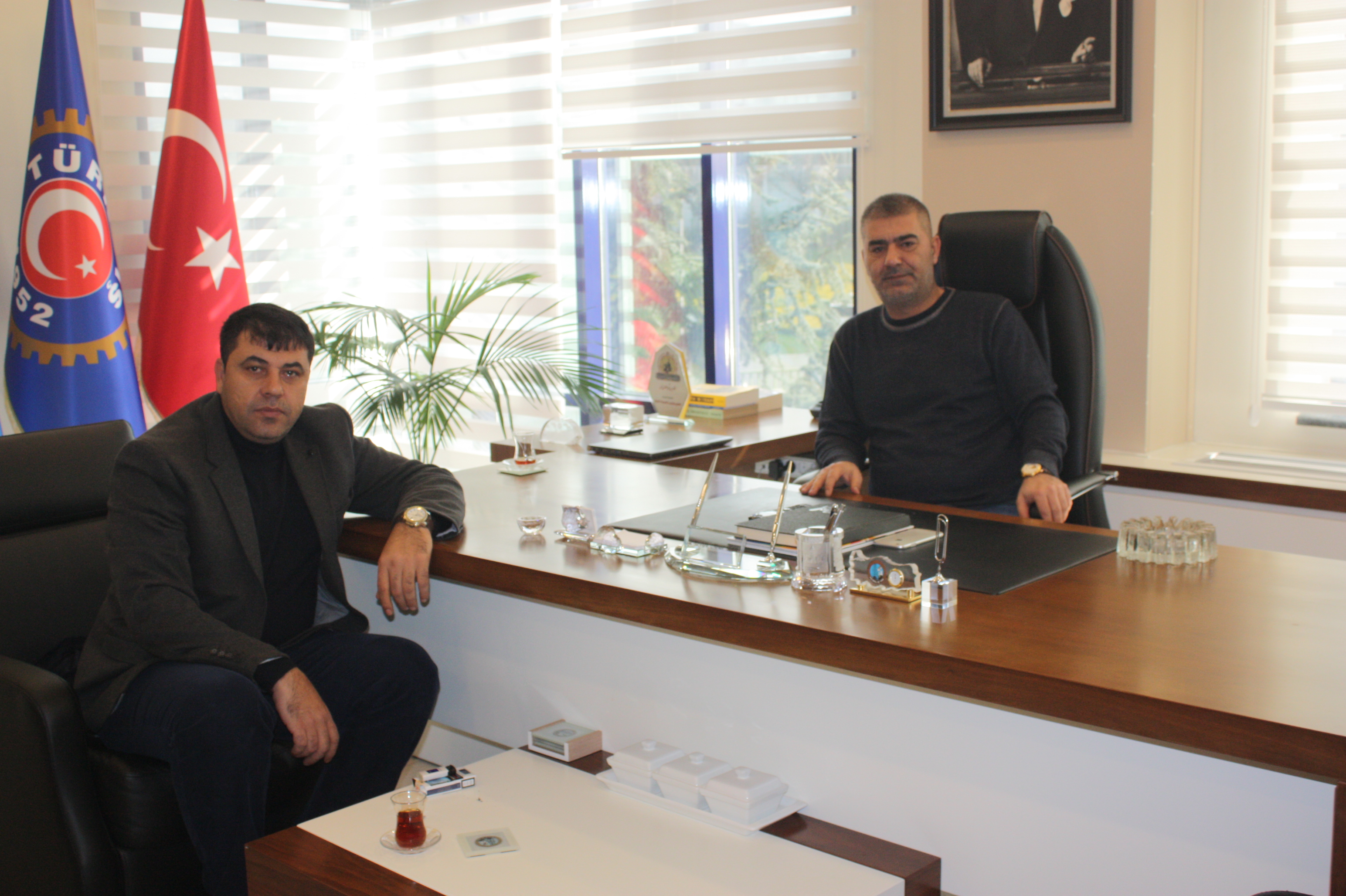 Genel Örgütlenme ve Eğitim Sekreterimiz Mustafa Mesut Tekik'e Batman'dan Ziyaret