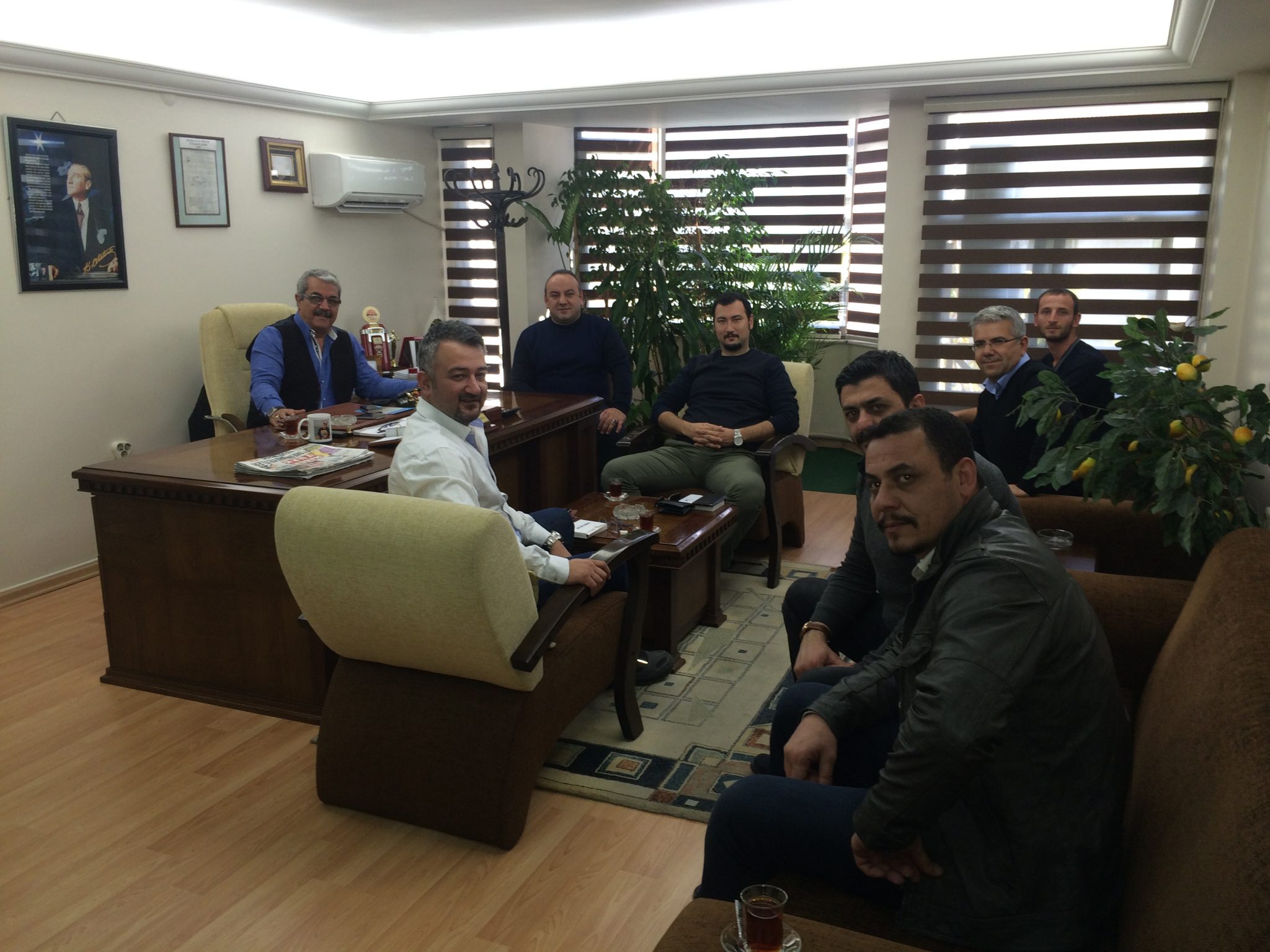 TPI A.Ş. Bölüm Müdürlerinden Şubemize Ziyaret