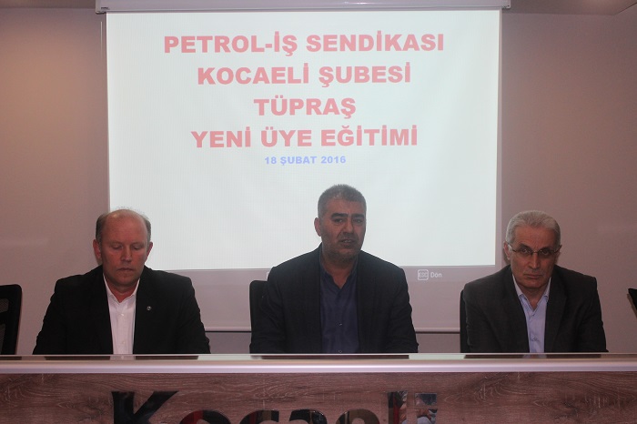 Petrol-iş Kocaeli Şubemizden Tüpraş ve Gübretaşlı Üyelere Eğitim