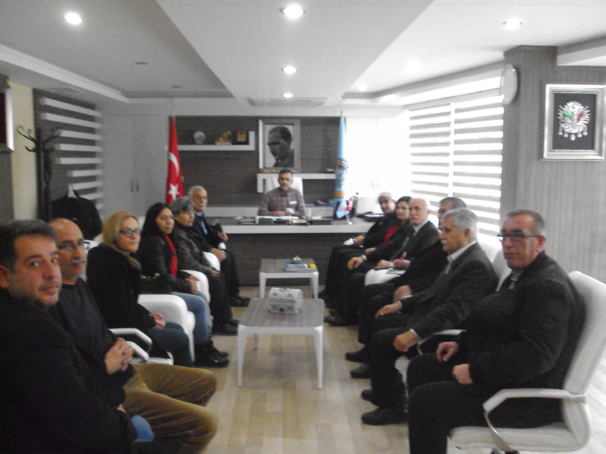 Adıyaman Şube Başkanımıza, CHP İl Teşkilatından Ziyaret